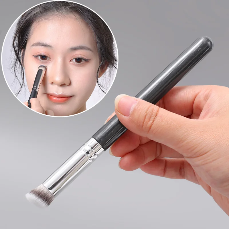 

Professional Concealer Makeup Brushes Angled Soft Hair Foundation Concealer Contouring Powder Brush Face Beauty Make Up Tools