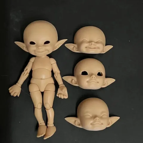 Gaoshundoll 1/12 Soso tan skin realpuki fl сказочная земля магнитные руки и ноги из смолы, подарок на день рождения, модная Копилка diy