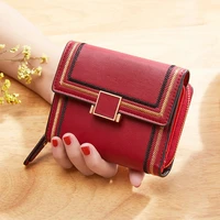 women wallet brand coin purse three fold wallets cartera mujer fashion wallet for women simple clutch bag portefeuille femme