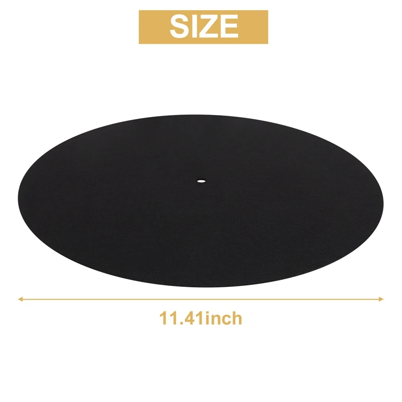1Pcs Ultra-Thin Anti-Static Lp Vinyl Turntable Record Player Pad For Phonographs Flat Soft Mat Record Slipmat Mat Pad images - 6