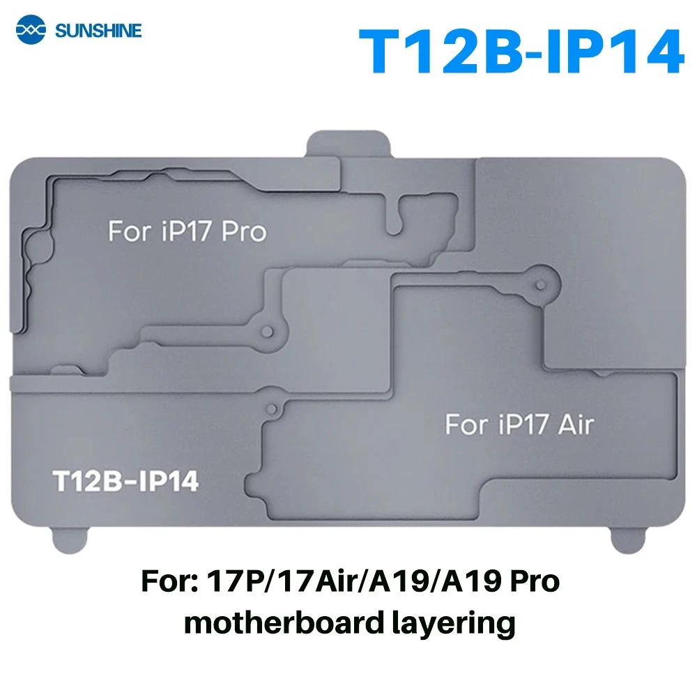 

Многофункциональный интеллектуальный нагреватель-сепаратор SS-T12B для разборки материнских плат iPhone X-11/12/13/14/15/16/17 Pro Max