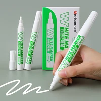 haile white marker paint pens white 0 7 2 0mm oily waterproof permanent plastic gel pen for car tire painting graffiti markers