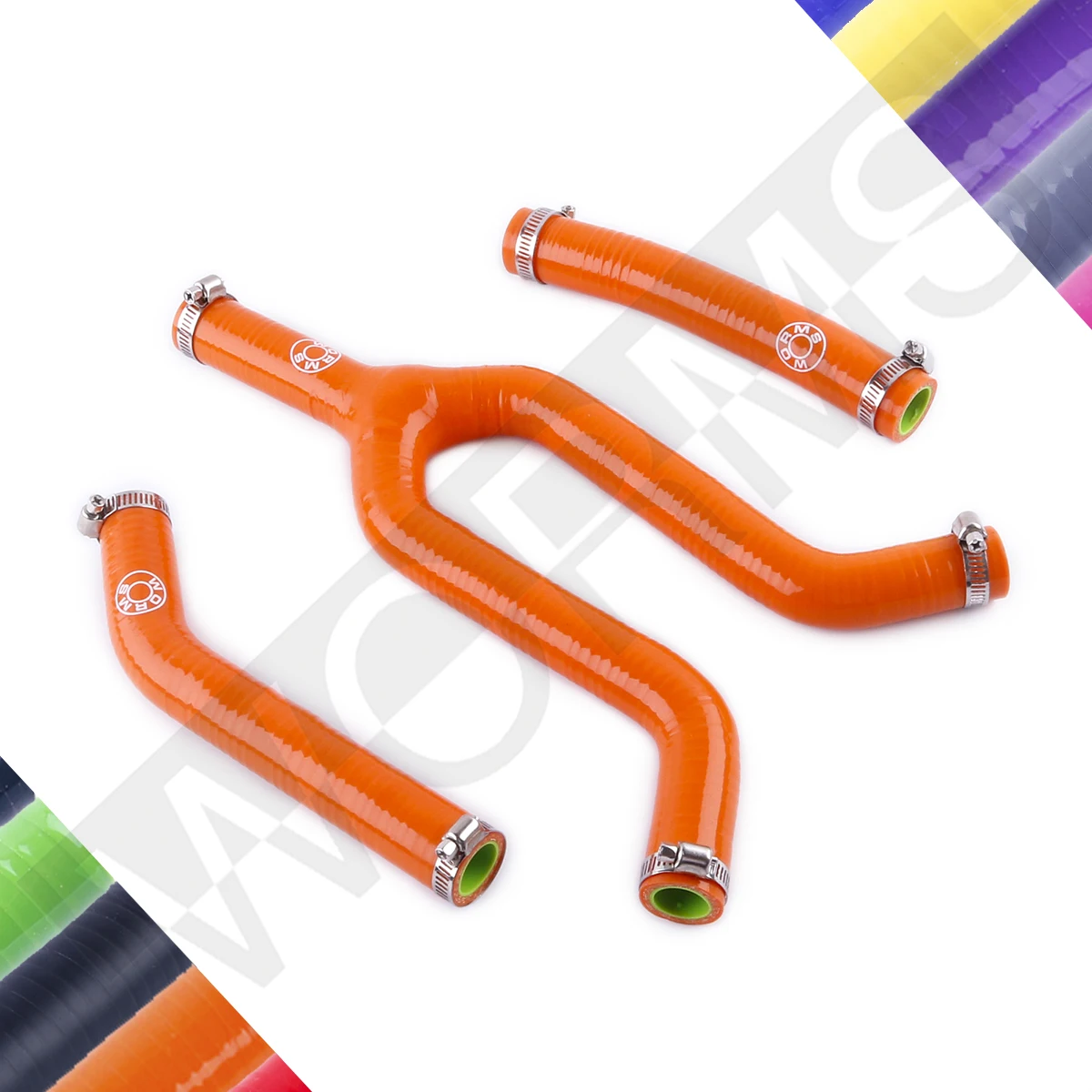 Комплект обводных зажимов для шланга радиатора термостата KTM 125 200 EXC 1998-2002 1999 2000 2001