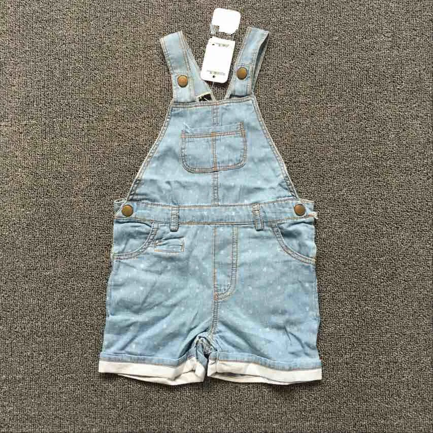 Summer Baby Boys Girls Shorts Overalls Soft Toddler Girls Jumpsuit Suspender Denim Shorts Jeans Infant Baby Clothes 9M-3T