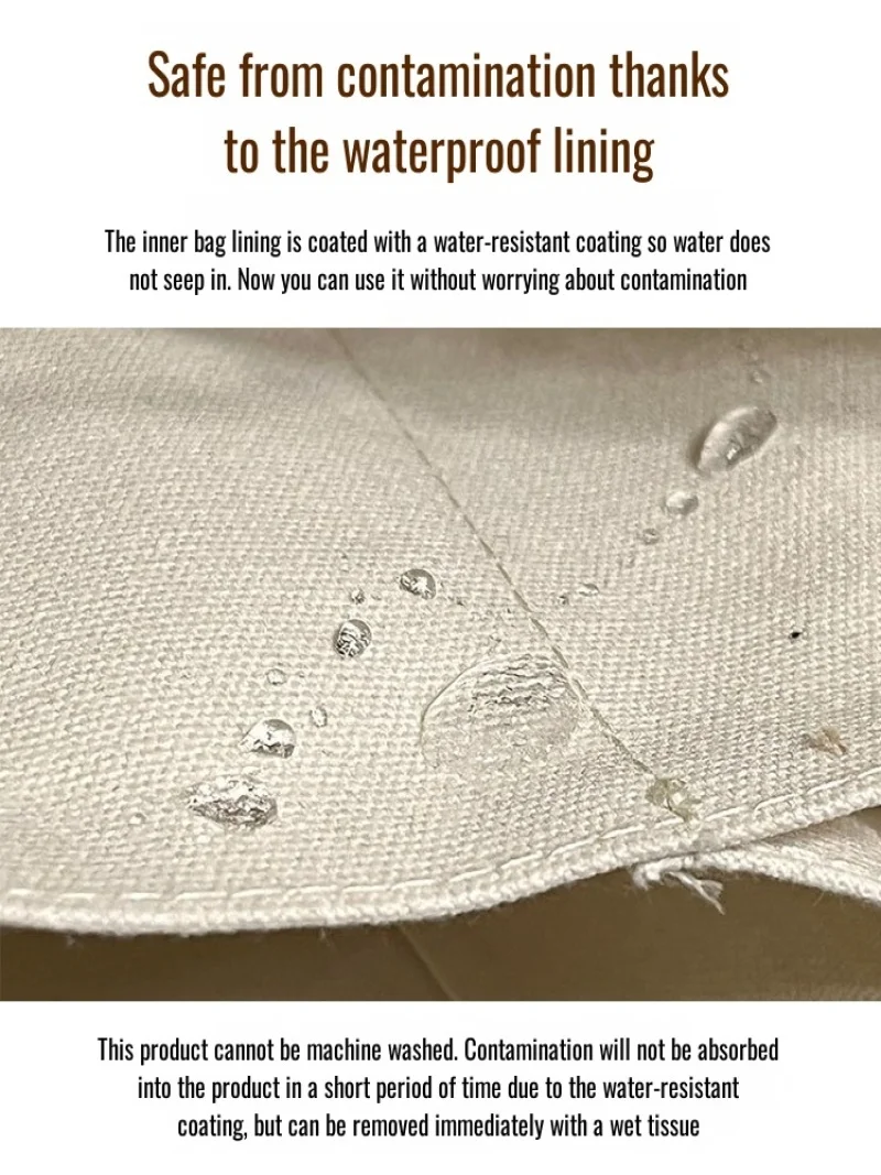 Большая Вместительная Высококачественная Холщовая Сумка В Японском Корейском