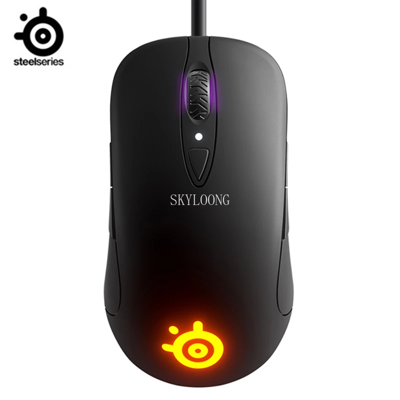 Original SteelSeries Sensei Ten Gaming Mouse 18,000 CPI TrueMove Pro Optical Sensor 8 Buttons  Mechanical Switches  RGB Lighting