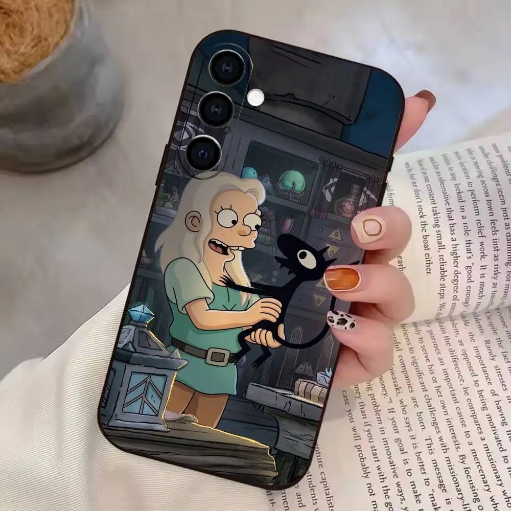 Чехол для телефона D-Disenchantments Mischievous для Samsung A72, A53, A71, A70, A52, A73, A51, силиконовый, черный, мягкий (art.: 3920dbdd25f72) - 3920dbdd25f72