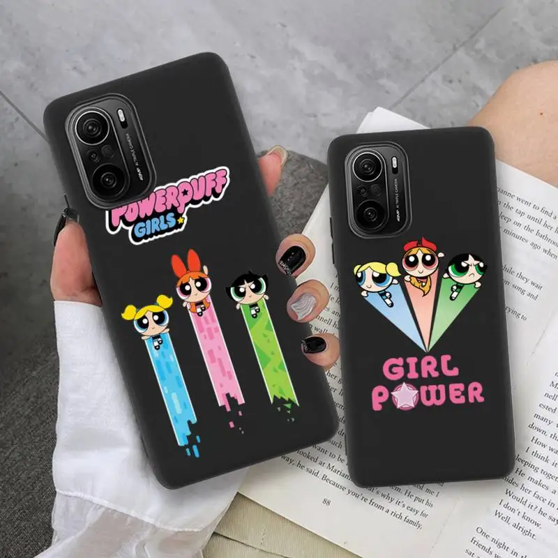 

Cute funny Powerpuff Girls Phone Case for Xiaomi Mi Note 11 10 9 8 6X 11X Lite 9T CC9 Pro SE
