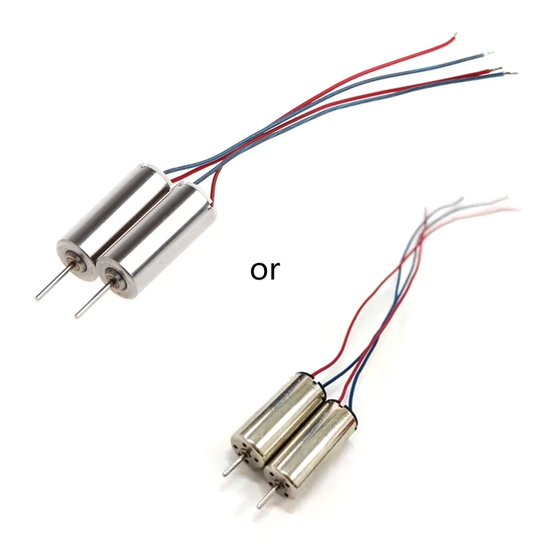 

2Pcs DIY for Dc 3.7V 50000RPM 716 Hollow Cup Motor Coreless Motor for RC Model T