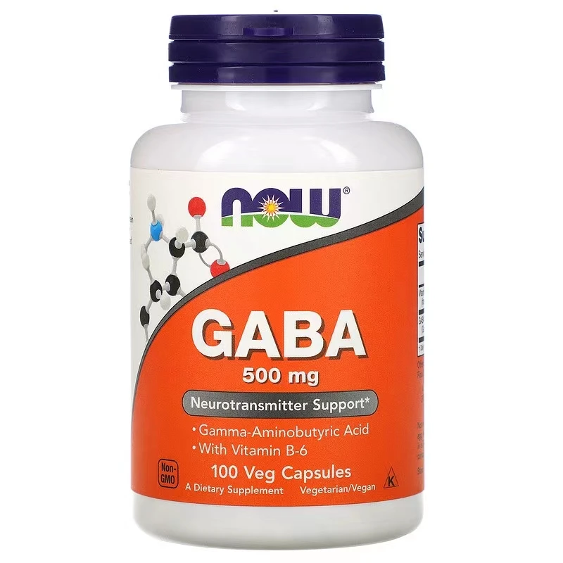 

Now GABA 500 Mg 100 Capsules Gamma-Aminobutyric Acid Free Shippin