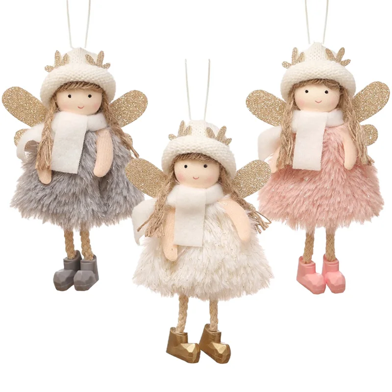 

Рождественское украшение 2022, Рождественская кукла, елка ангела, фотоэлемент для дома, новый год 2023, рождественские подарки, Рождественское украшение