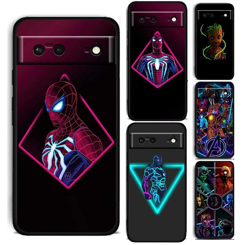 Man For Google Pixel 7 6 6a 5 4 5a 4a Xl Pro 5g Silicone Sho