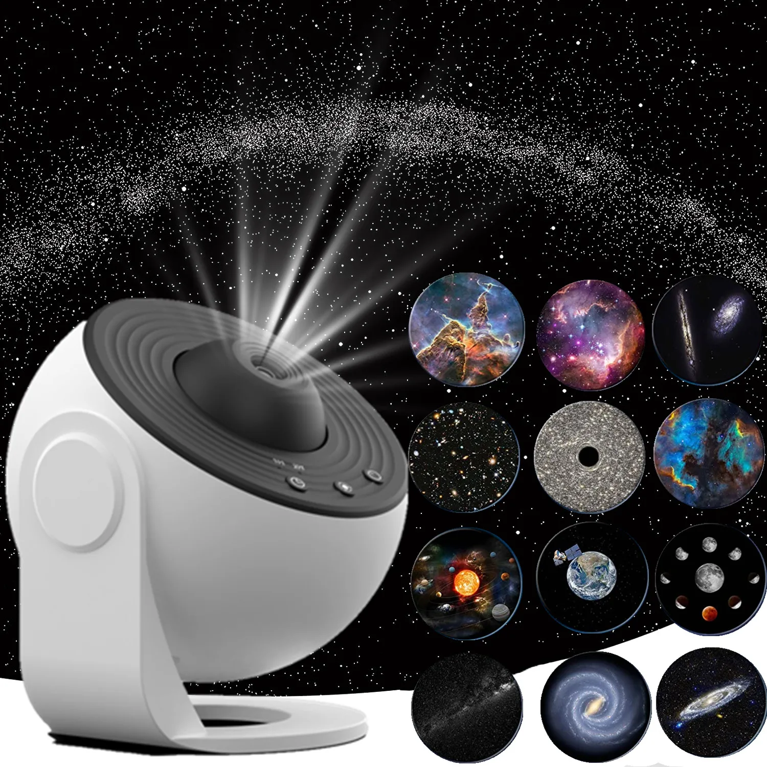 2023NEW Planetarium Projector Starry Sky Galaxy Star Projector Night Light LED Lamp for Bedroom Room Decor Decorative Nightlight