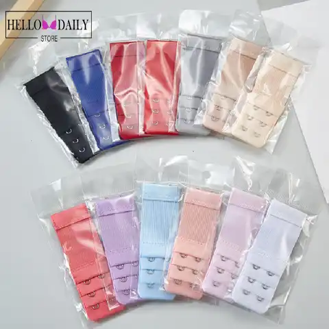 1/3pcs Women Bra Extenders 3 Row Buckle Underwear Intimate Accessories Adjustable Hook