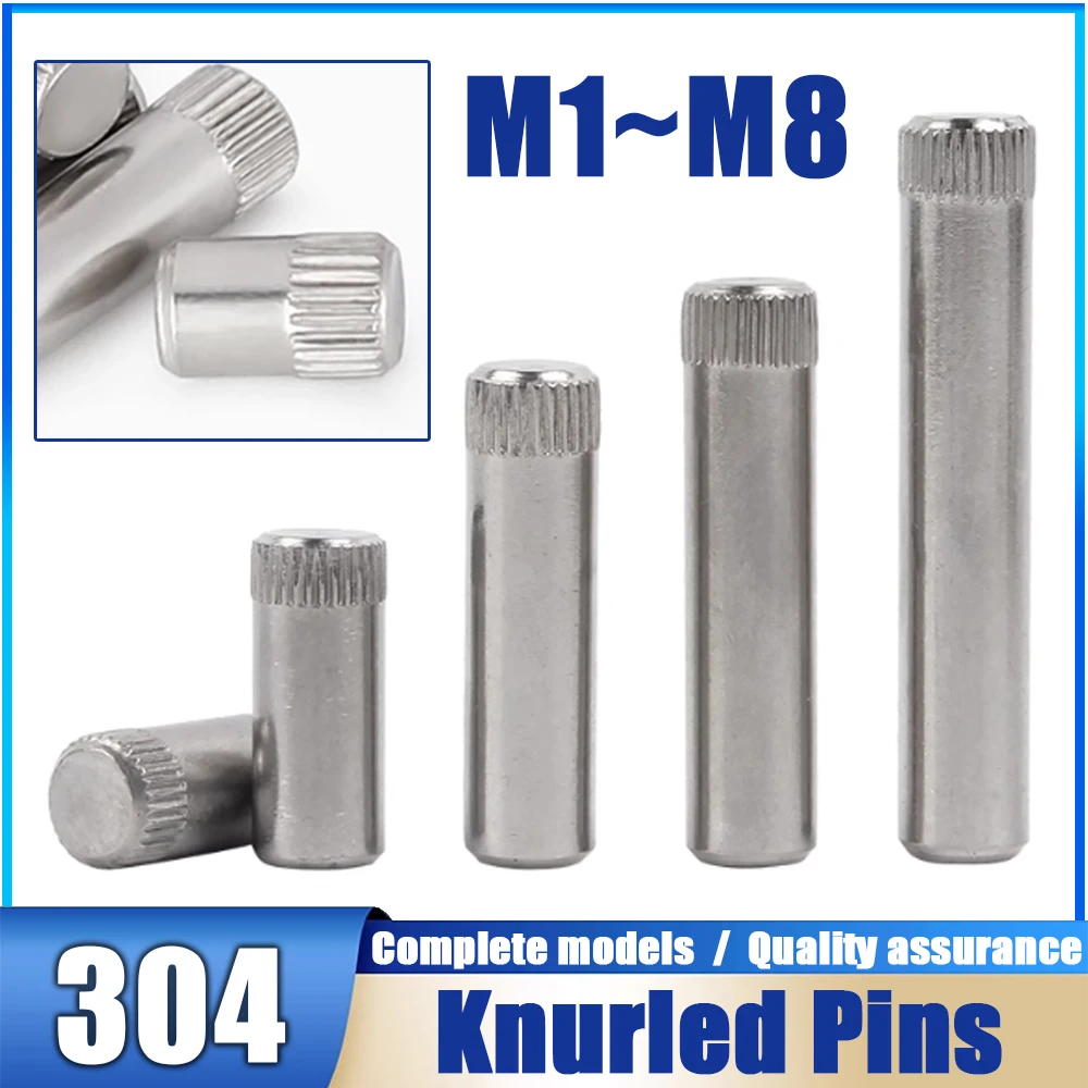 

Штифты рифленые из нержавеющей стали 304 1-8 мм