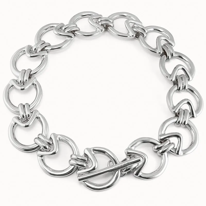 

2023 New Fit UNO de 50 Fashion Electroplated 925 Silver Exquisite Necklace Fashion Women Jewelry Gift