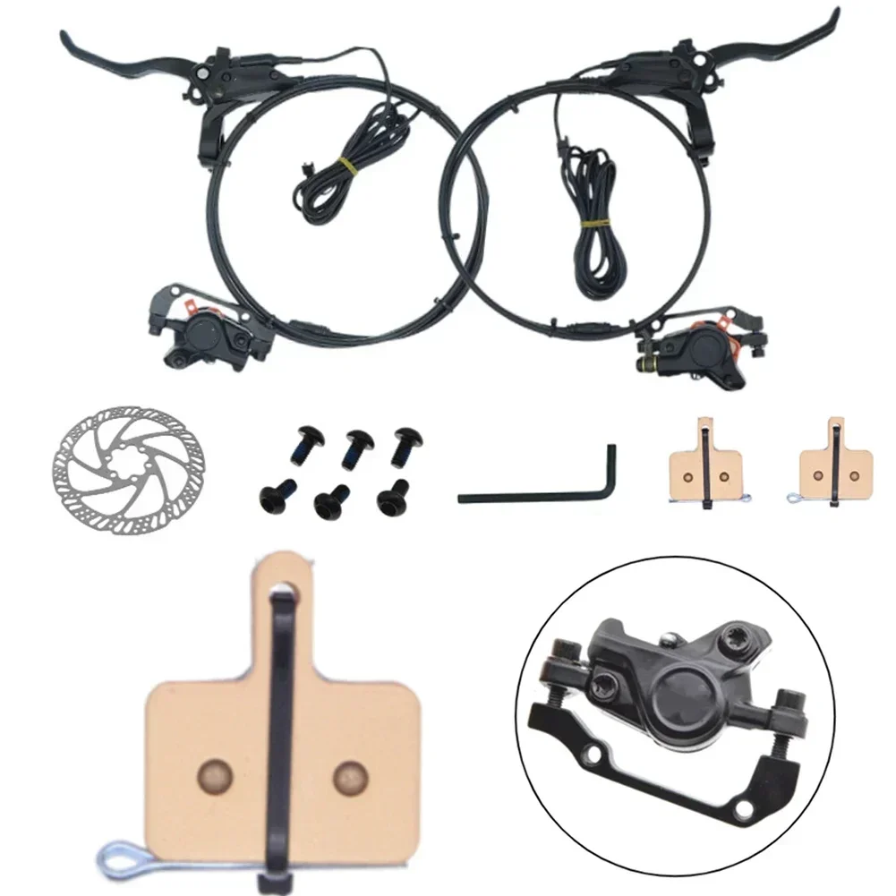 2 пары велосипедных тормозных колодок для суппортов XOD цельнометаллические