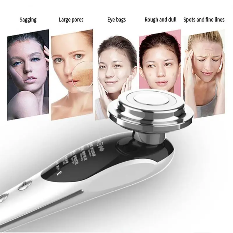 

Facial Massager Iontophoresis Facial Color Light Beauty Apparatus Skin Care Apparatus Micro-current Skin Rejuvenation Apparatus