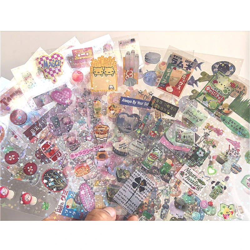 

Набор из 9 блестящих наклеек Toploder