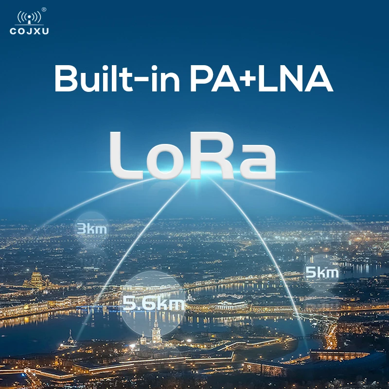 Беспроводной модуль управления захватом LoRa спектра широкого COJXU E150-400T22S 22dBm 4DI 4DO