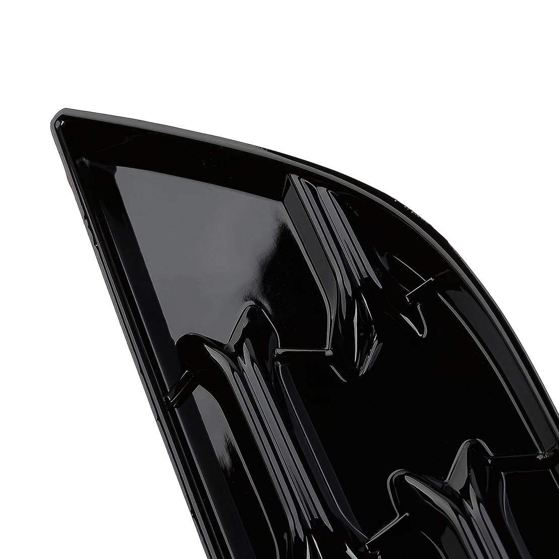 1 пара глянцевый черный передний бампер для автомобиля нижний гриль решетка