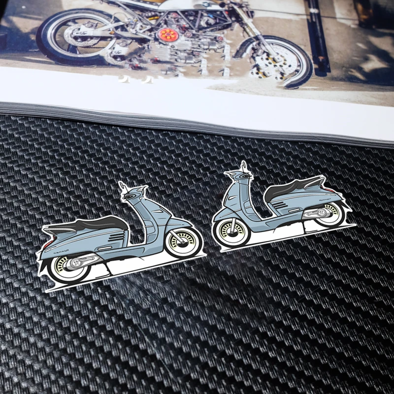 Стайлинг автомобиля ПВХ наклейка для приключений 2021 пар Django 150 самокат Vespa