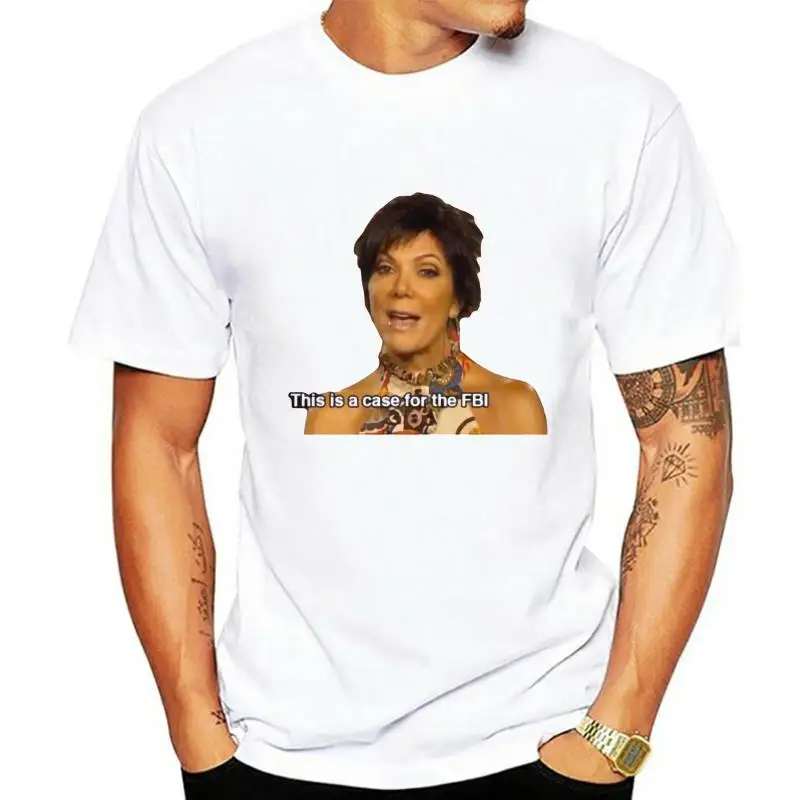 

Мужская футболка Kris Jenner, футболка для женщин и мужчин