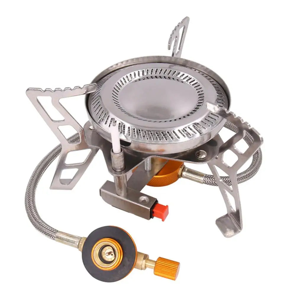 

Portable Mini Butane Stove Cooking Burner Outdoor Heating Stove For Picnic Fishing Camping Hiking