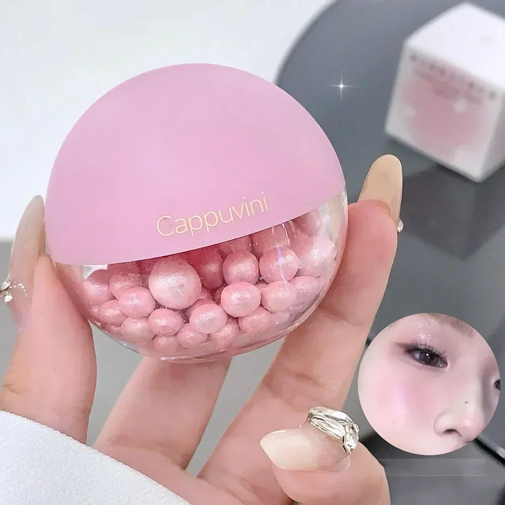 Алмазный перламутровый хайлайтер пудра бобы шампанское белый мерцающий контур