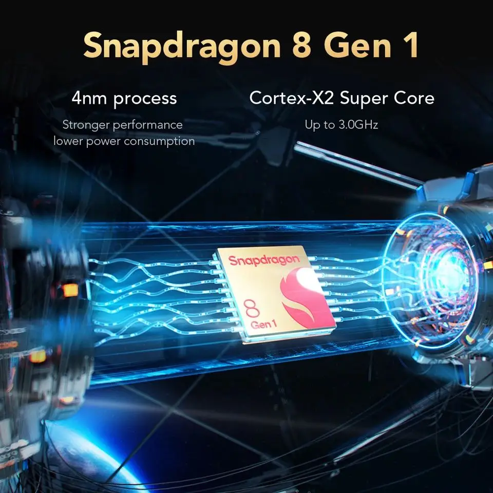 Black Shark 5 Pro Gaming Phone Global Version Smartphone Snapdragon 8 Gen 1 Celular 120W Super Charge 108M Camera Octa Core NFC