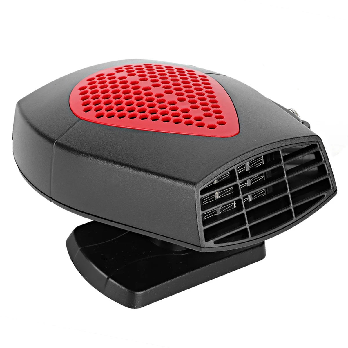 

12V Car Vehicle Portable Heating Fan Heater Defroster Demister Practical Accessory(Gray Black ) Brushless Brushless