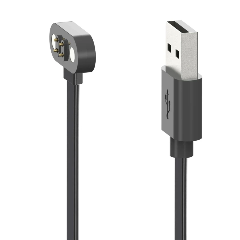 1 упаковка зарядного устройства для наушников 4-контактный магнитный USB-кабель