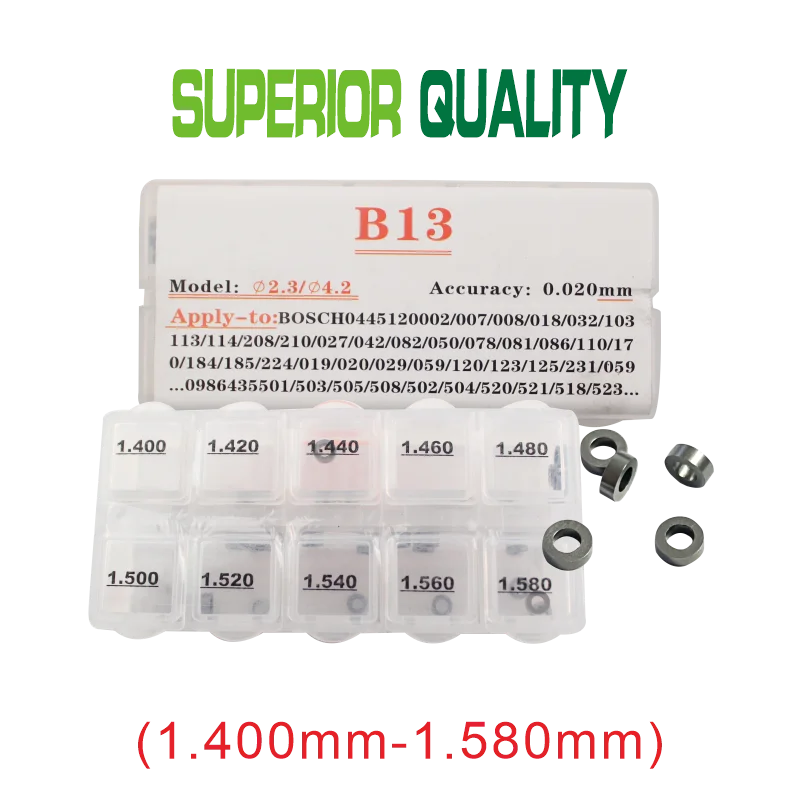 

B11 B12 B13 B16 B22 Регулировка прокладок форсунки Common Rail B15 B14 B40 B41 B25 B26 B31 B48 Комплект прокладок дизельного топлива Шайба для Bosch