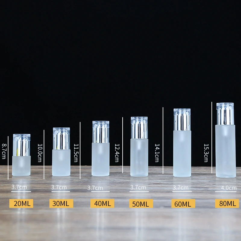 

100ML colorful mist spray toner glass frosted bottle CBD oil Hemp bottles ,Shampoo pump glass bottles