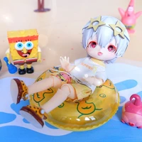 3pc 112 17cm bjd doll accessories cartoon swimming ring 112 cute duck swimming ring for ob11 gsc ymy molly girl dollhouse toys
