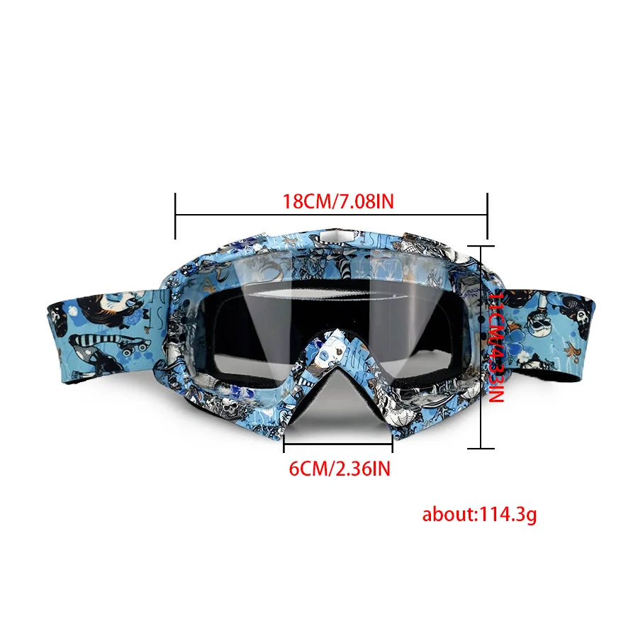 Велосипедные очки унисекс для мотокросса горного велосипеда джипа внедорожный