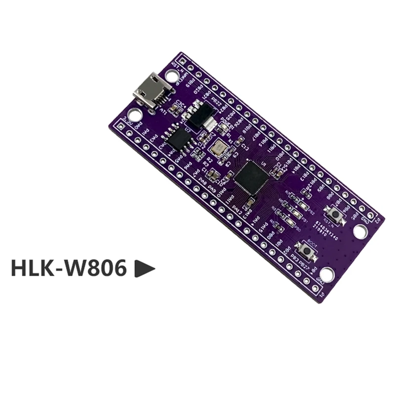 W806 Микроконтроллер 240 МГц 5-8 бит STM32 Макетная плата CH340 Iot MCU CDK Обучение разработки