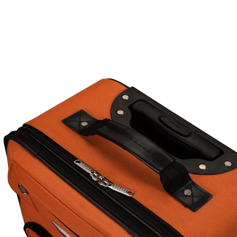 Fashion Softside Upright 2 Piece Luggage Set F102