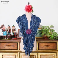 7yearsoldlilgirl dance dress flamenco boutique printed polka dot scarf bk421