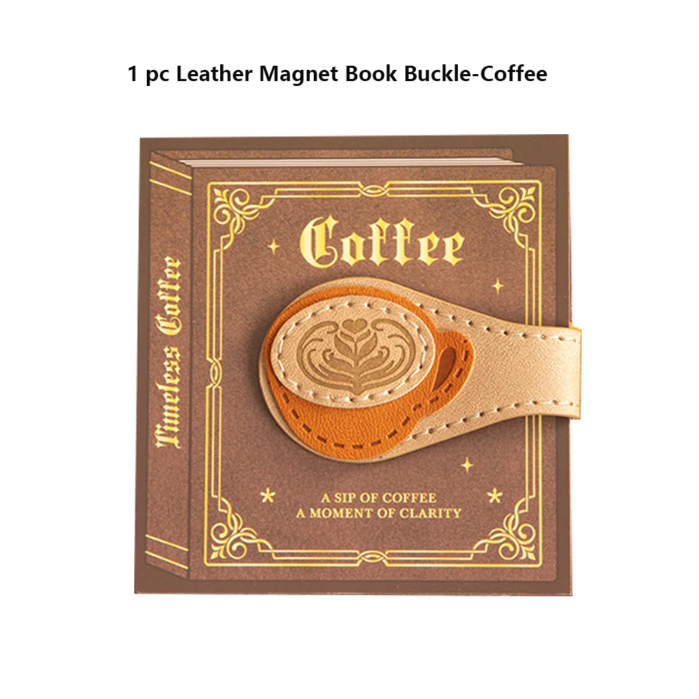 

Магнитная закладка для книг кофейная роза