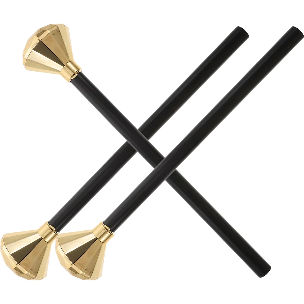 

3 Pcs King Scepter Wand Toy Wand Prom King Costume Accessories Plastic Fairy Wands Kids Child