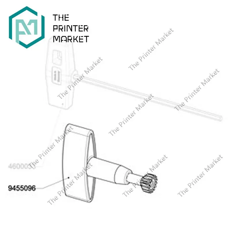 

9455096 Adjusting Handle For Hohner M45/6 Stitching Head Hohner Stitcher Parts