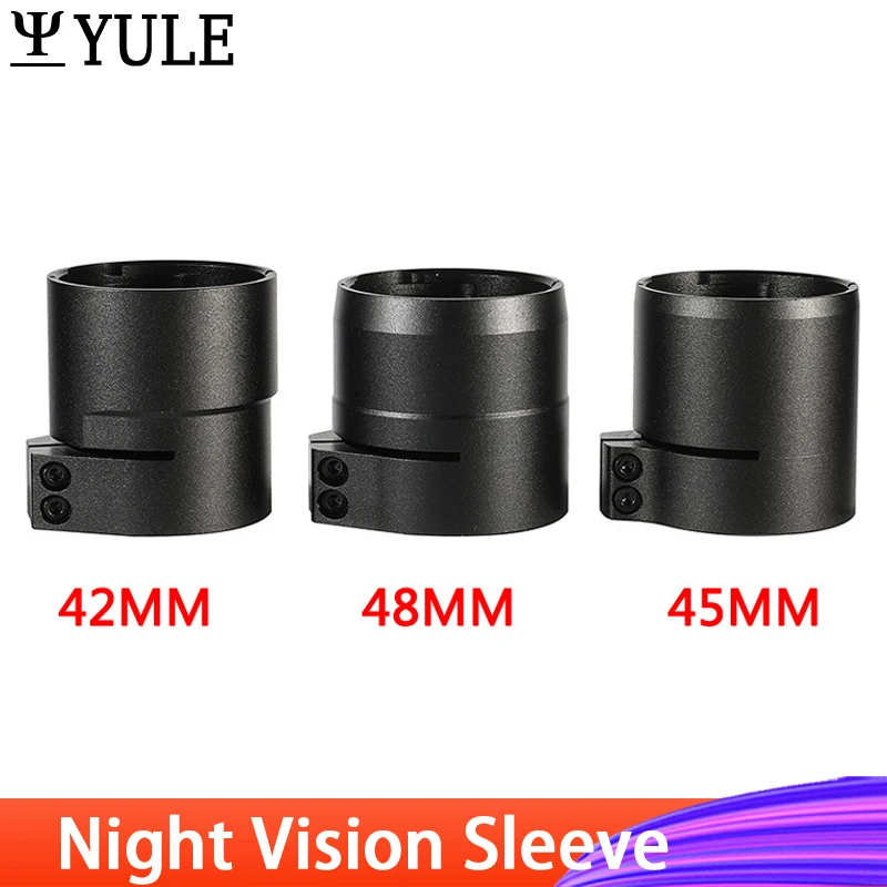 

Digital Night Vision Device Sleeve Snap Ring Tools Sleeve Sight Night Vision Device Metal Sleeve Snap Ring Connector 42/45/48mm