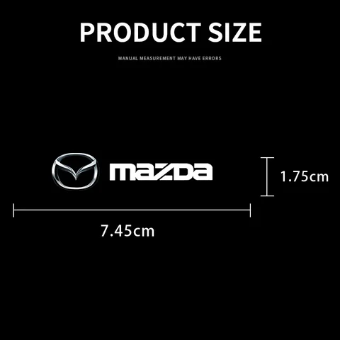 Автомобильная наклейка на дверь с логотипом, украшение «сделай сам», интерьер автомобиля для Mazda 3 6 323 626 RX8 CX5 CX3 CX9 CX8 Miata MX5 Yaris TK78-66-9U0C