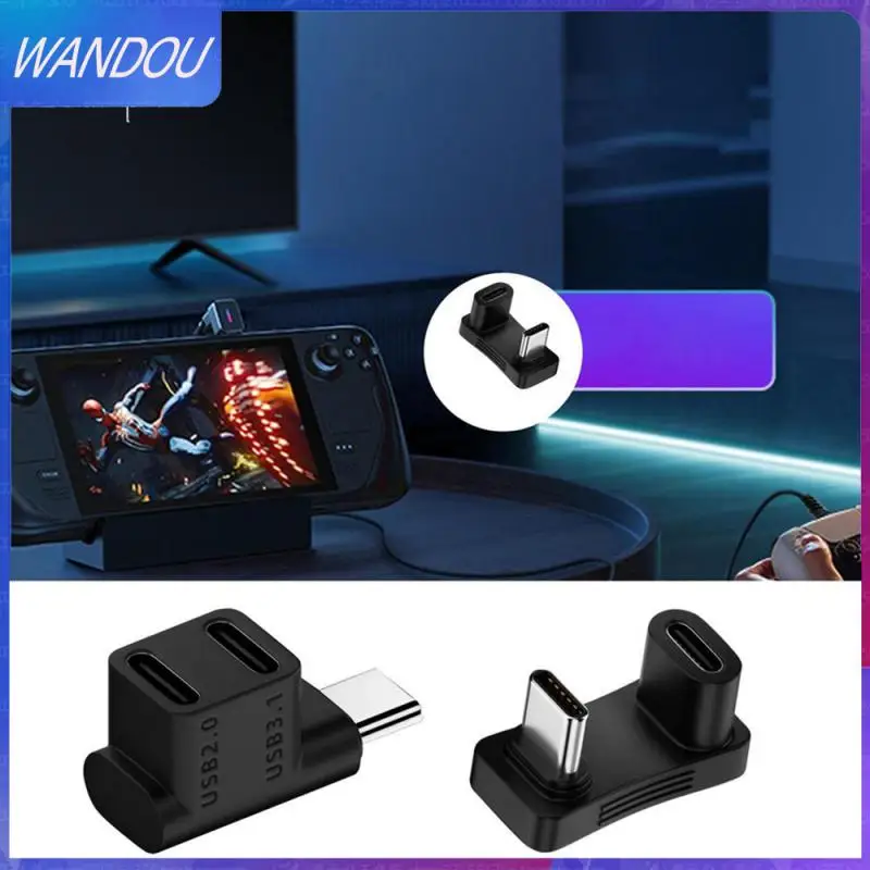 

Universal 2-in-1 Expansion Connector 2 In 1 Usb Data Charging Cable Durable Practical Adapter Charging Data For Steams Deck Dock