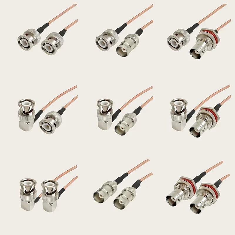 BNC штекер к и гнездо водонепроницаемый/прямоугольный разъем RF Удлинительный шнур