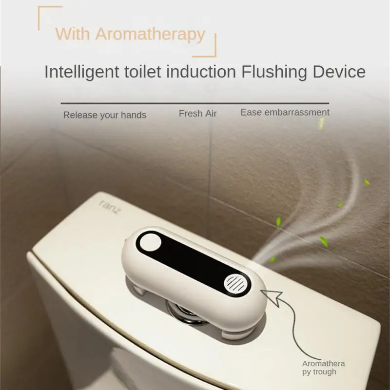 

Automatic Flusher Electric Wide Range Of Applications Smart Sensor Fully Automatic Water Proof Bathroom Accessories Set Toilet