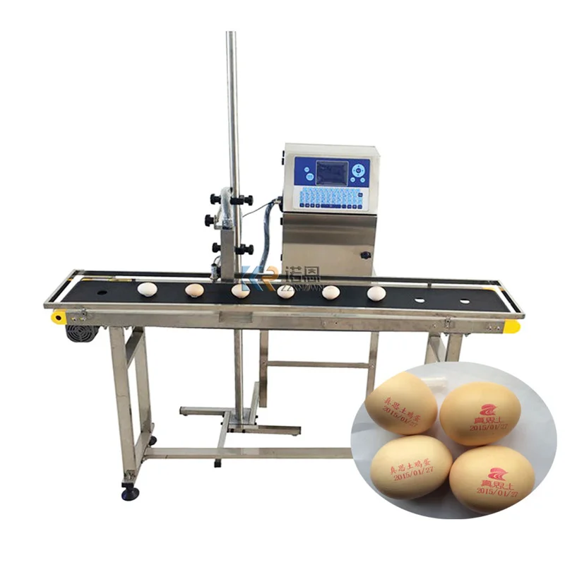 

Automatic Whole Tray Chicken Duck Egg Expiry Date Coding Printing Machine Eggs Inkjet Coders Printer Milk Box Marking Equipment