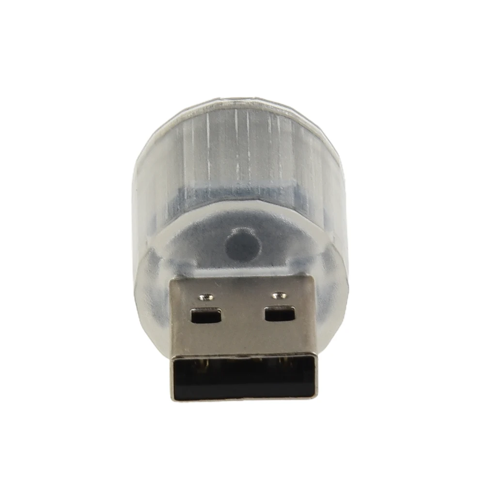 

1x Fashion Mini RGB LED USB Car Interior Neon Atmosphere Ambient Lamp Accessories 7 Color Compact Flexible Decoration Light