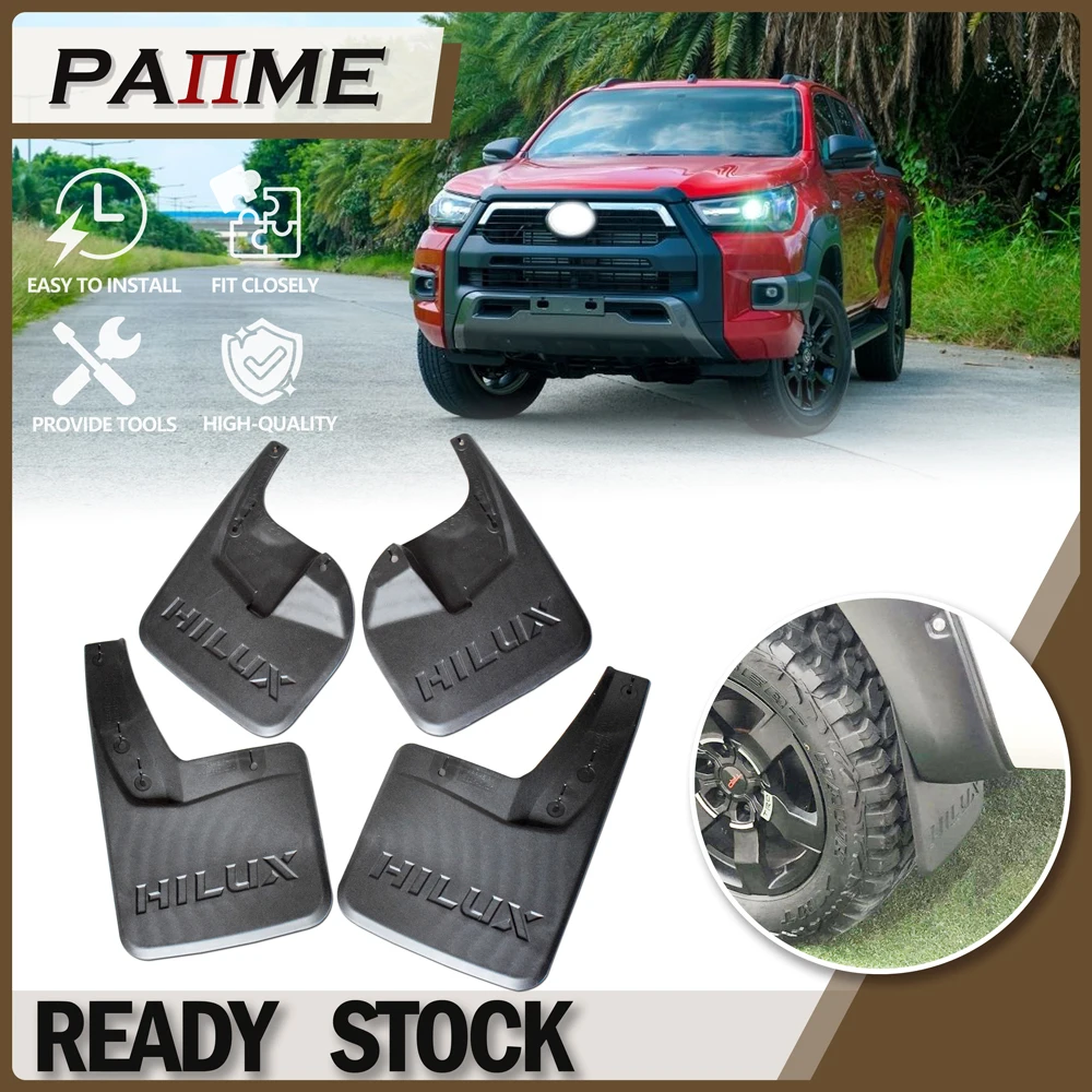 

Брызговики передние и задние брызговики для Toyota Hilux Vigo Revo rally 4x4 trd 2016 2017 2018 2021 2022 2023 YC 101083